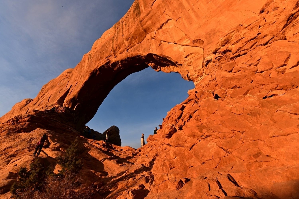 Sun Illuminating North Window