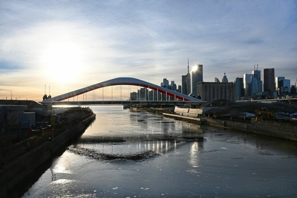 New Bridge over Keating Channel