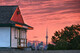 The Lifeguard Station and the CN Tower at Sunset