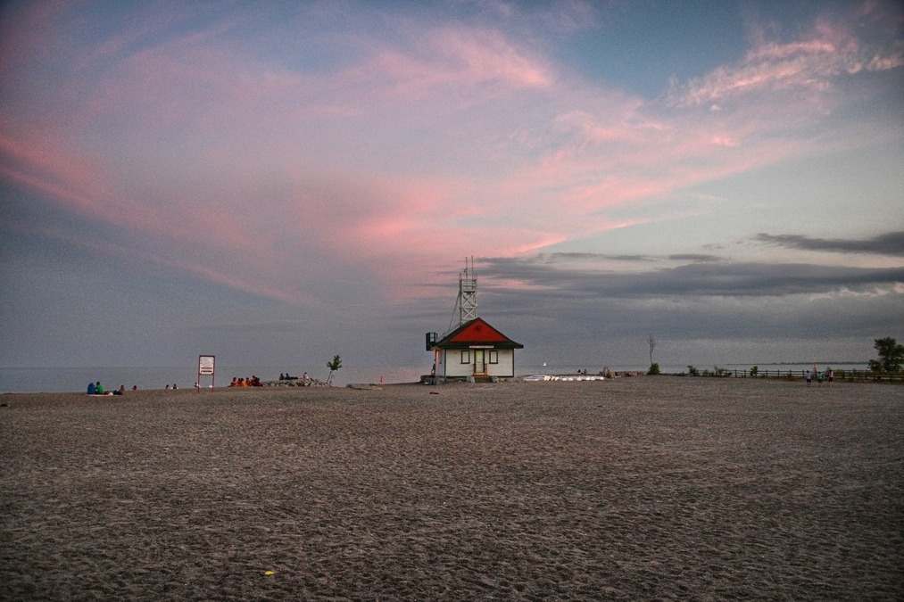 Wisps of pink