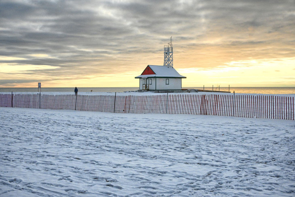 Winter day at the Leuty