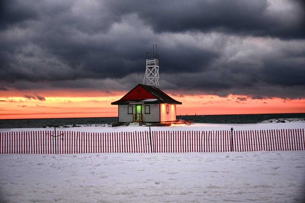 Dark Cloud over the Station