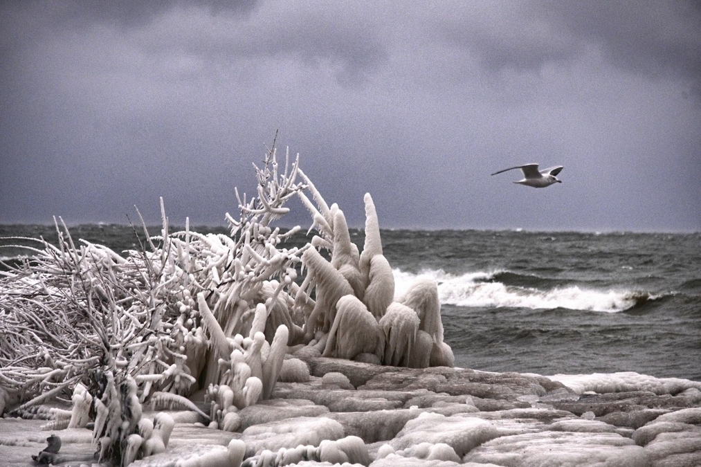 First Ice Storm (AAF 9696 HDR)