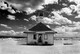 The Leuty Lifeguard Station in Black and White