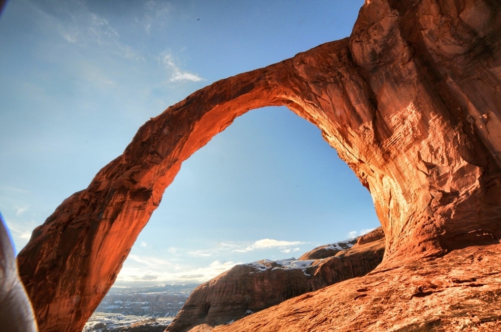 Corona Arch in the morning