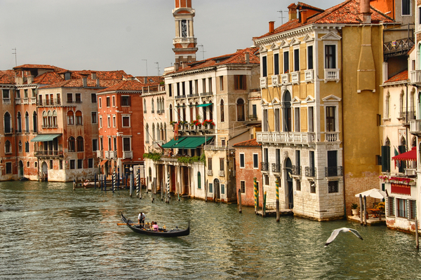 View from the Rialto Bridge