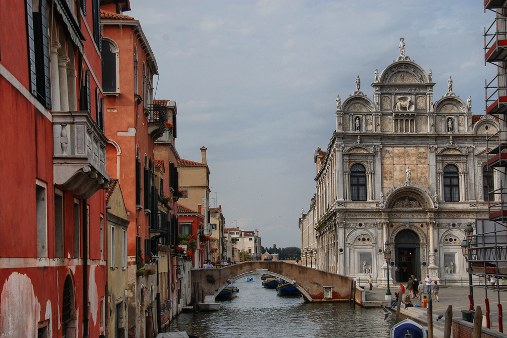 Church by Canal