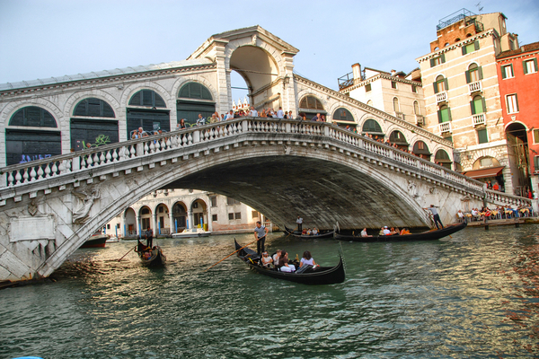 Rialto Bridge Traffic