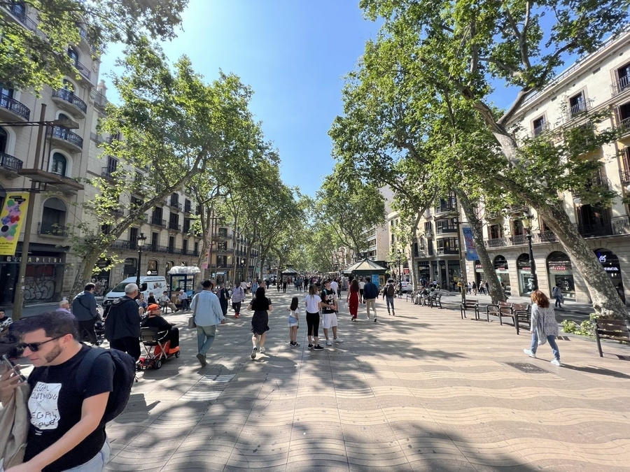 The Ramblas, Barcelona