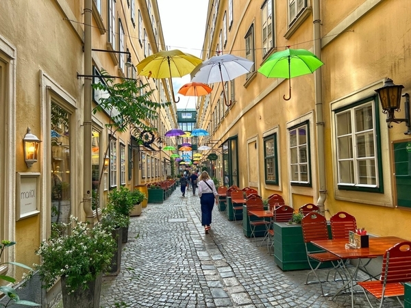 Narrow Walkway, Vienna