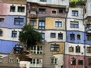 Apartment Building designed by Hundertwasser, Vienna