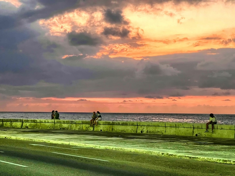 Sunset on the Malecon